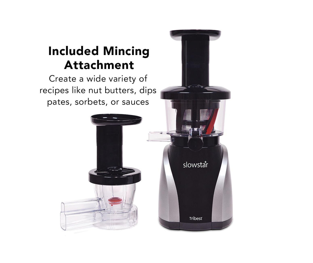 Slowstar® Vertical Slow Juicer & Mincer - Juicerville