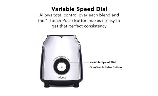 Tribest Glass Personal Vacuum Blender, PBG5001 - Juicerville