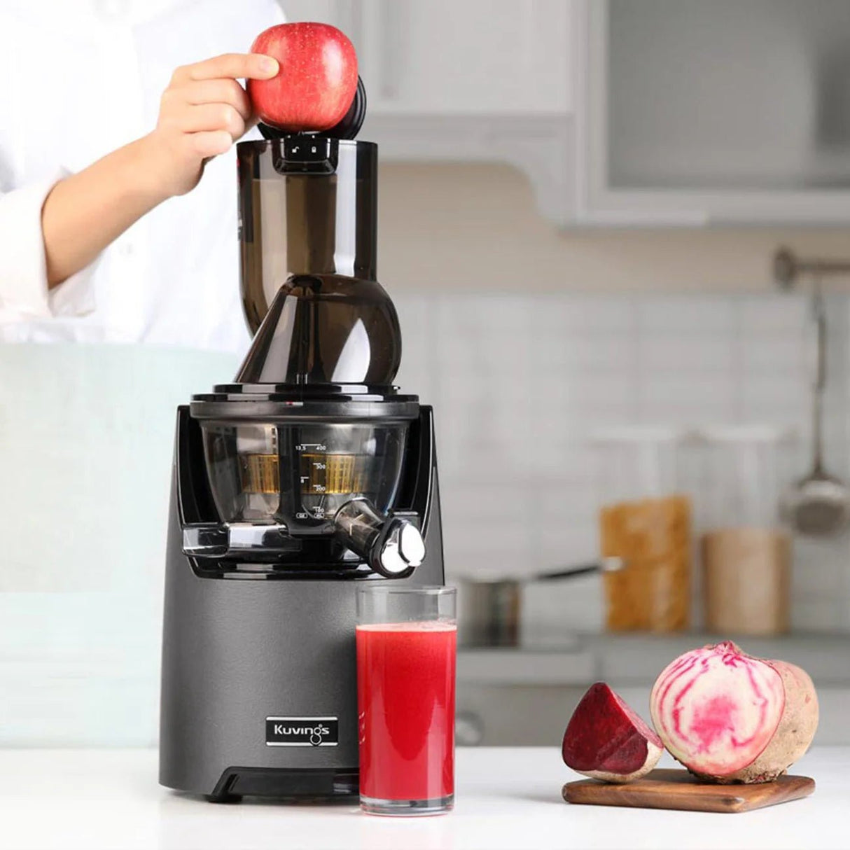 Kuvings ® EVO820 Whole Slow Juicer - Gun Metal - Juicerville