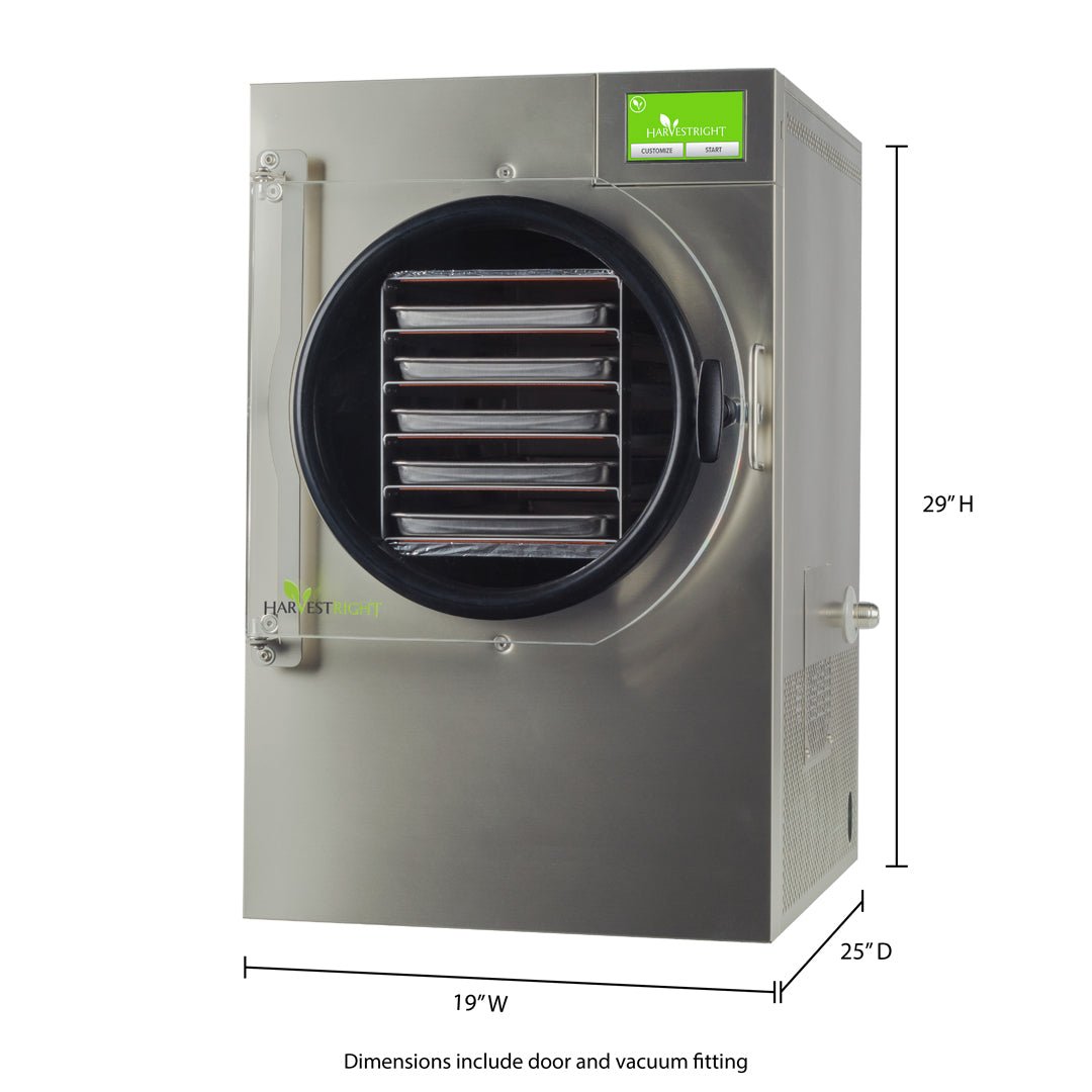 Home Freeze Dryer - Medium - Stainless Steel - Juicerville