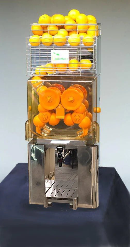 JM-30 Automatic Feed Citrus Juicer Self Serve Tap - Juicerville