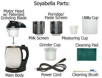 Soyabella Deluxe Soymilk Maker - Juicerville